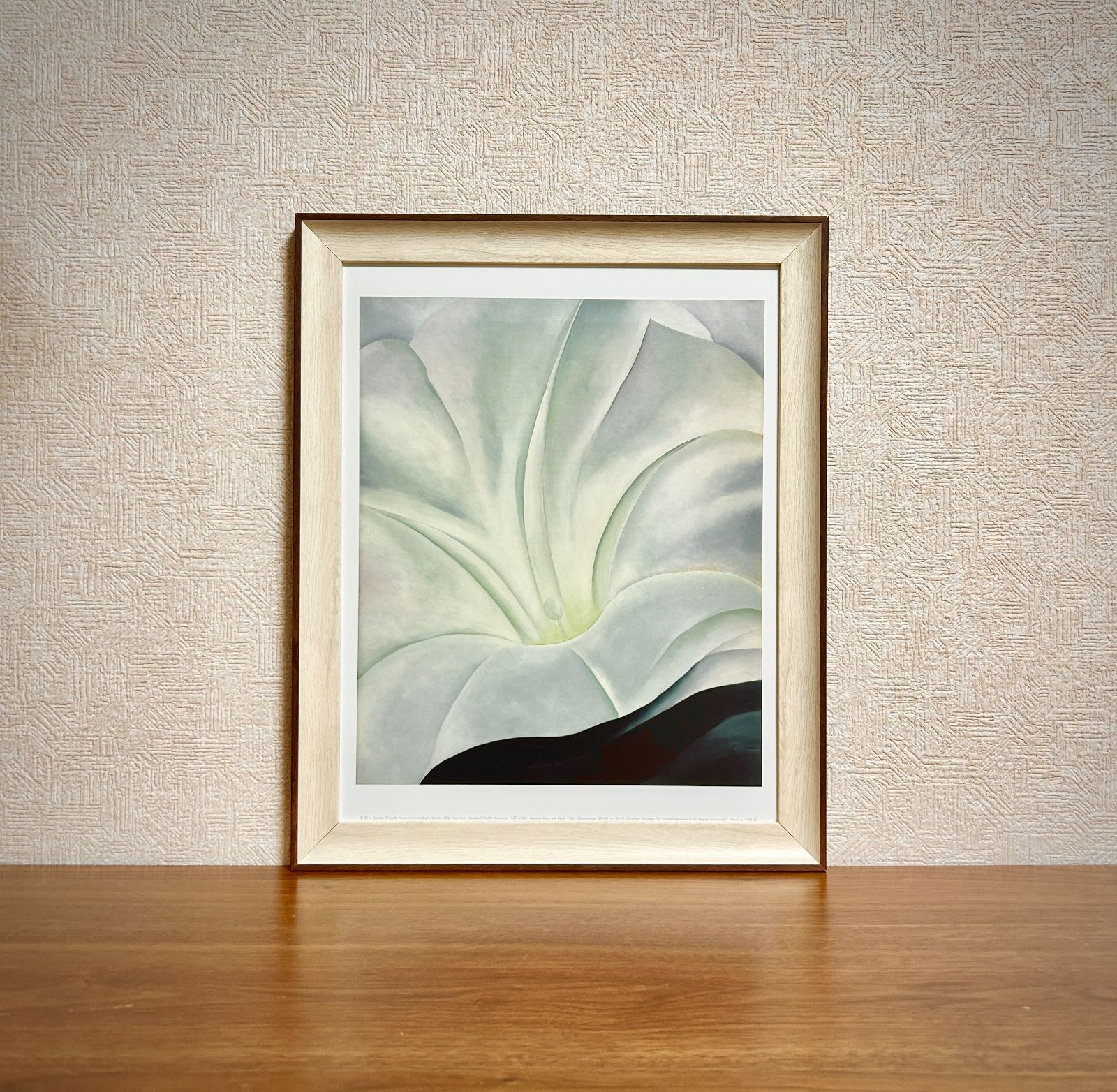 新品☆額縁付アートポスター☆ジョージア・オキーフ☆O'Keeffe