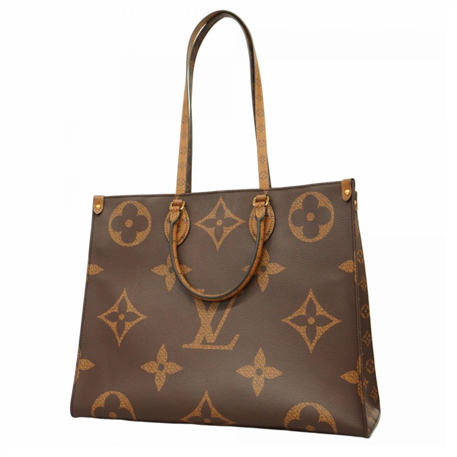 ルイ ヴィトン Louis Vuitton ルイ ヴィトン トートバッグ モノグラム ジャイアント モノグラム リバース オンザゴ―GM M45320 ブラウンメンズ レディース