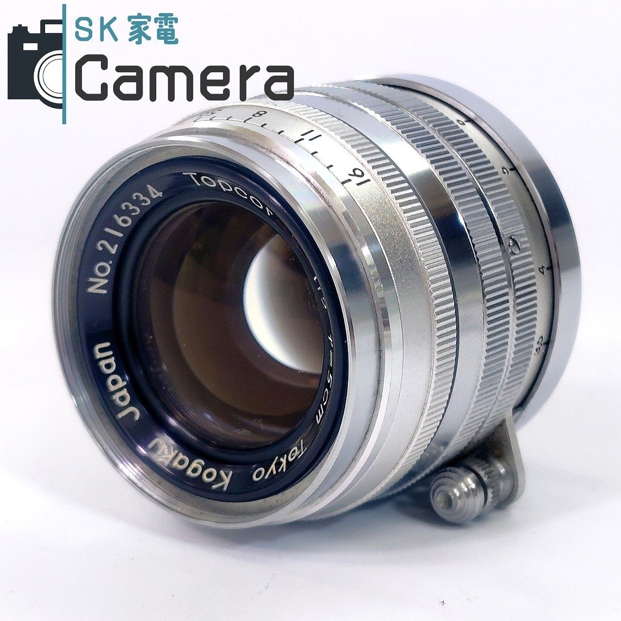 Tokyo Kogaku Topcor ｓ 5 cm F 2 L 39 トプコン 清掃 Lマウント トプコール S