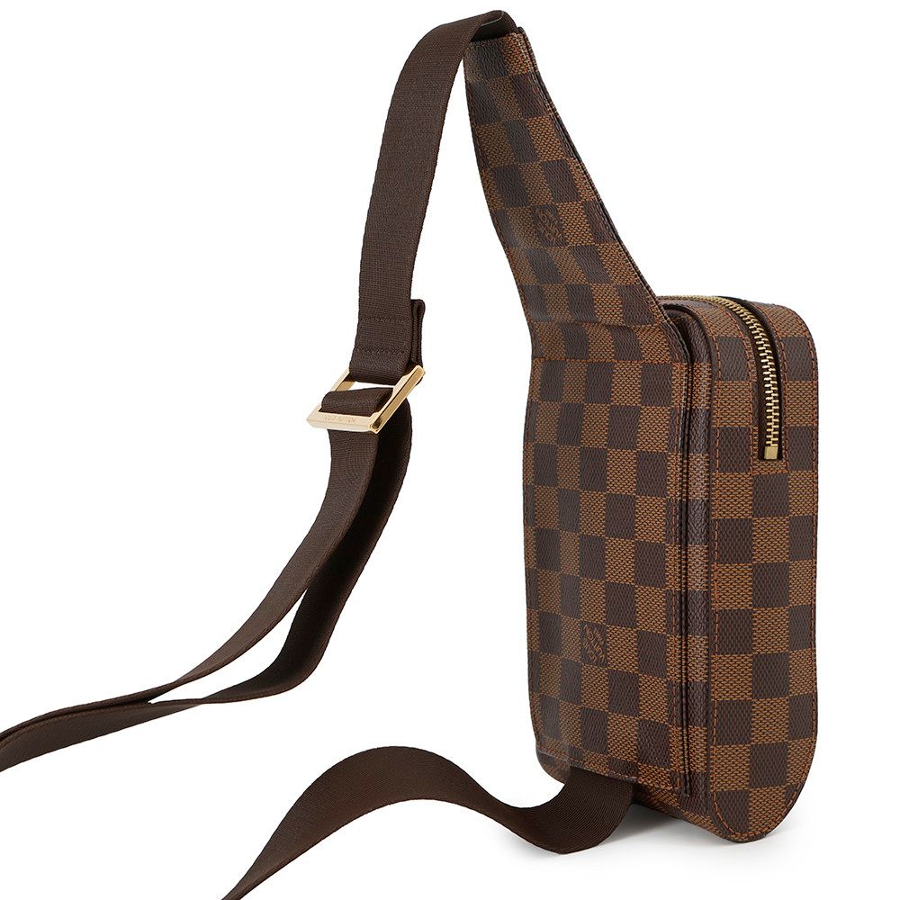 ルイヴィトン ダミエ エベヌ ジェロニモス N51994 ボディバッグ 楽天市場】【中古】 ルイヴィトン LOUIS VUITTON ダミエ