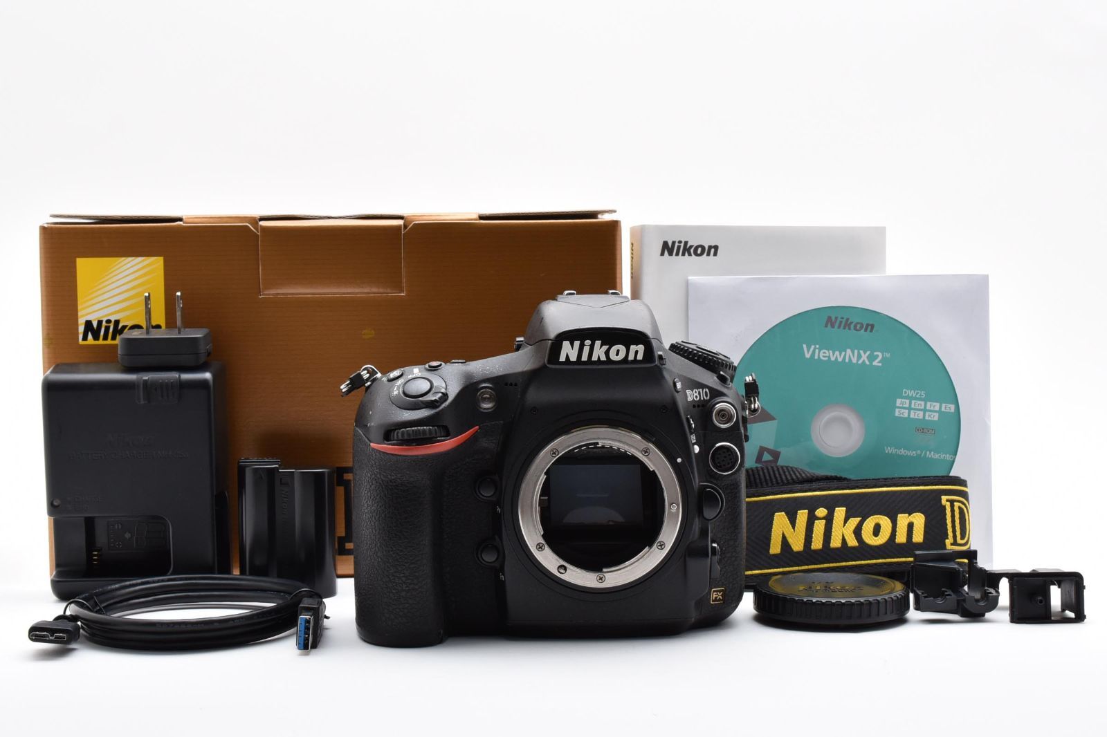 ☆極美品☆ ニコン Nikon D810 付属品 元箱付 ☆極美