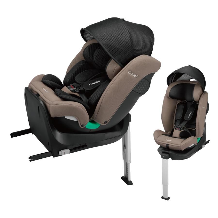 開封済・未使用品】 コンビ ISOFIX固定 回転式チャイルドシート 