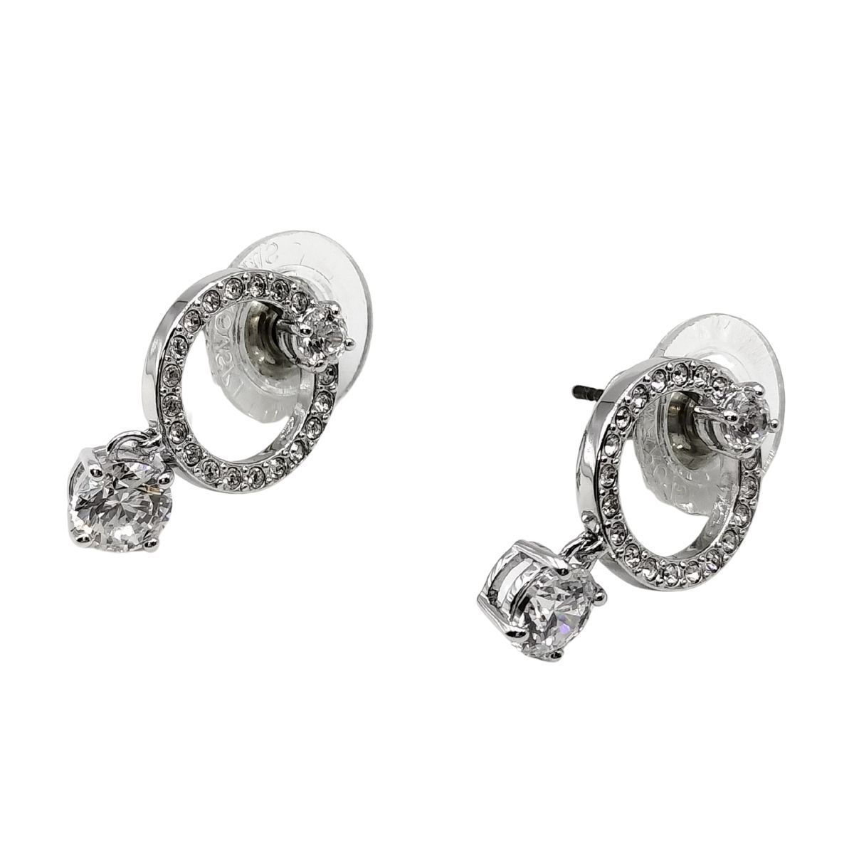 SWAROVSKI ピアス 「公式」「スワロフスキー」Stilla Attract