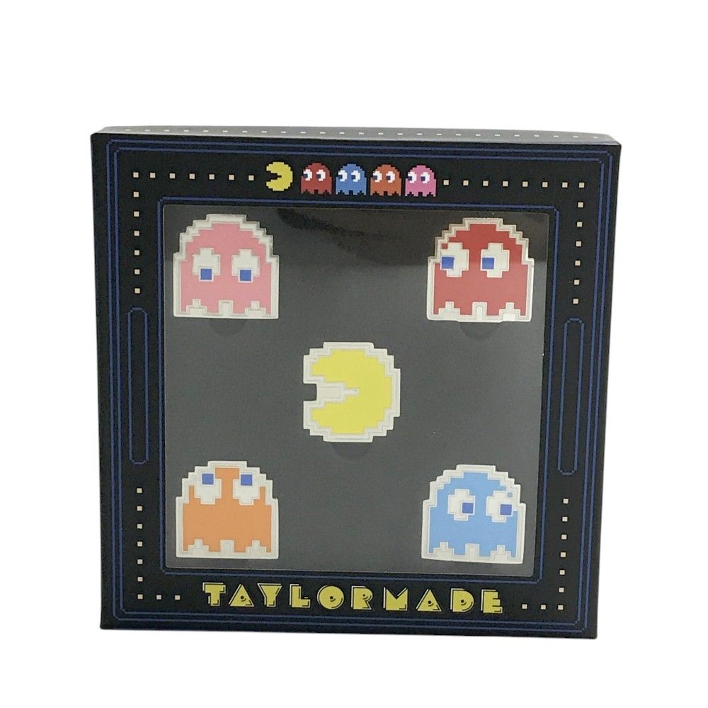 テーラーメイド パックマン ボールマーカー 5個セット PAC-MAN テーラーメイド パックマン ボールマーカー 5個セット PAC-MAN