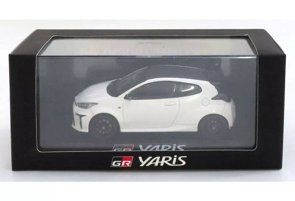中古】ミニカー 1/30 トヨタ GRヤリス(スーパーホワイトII) カラー