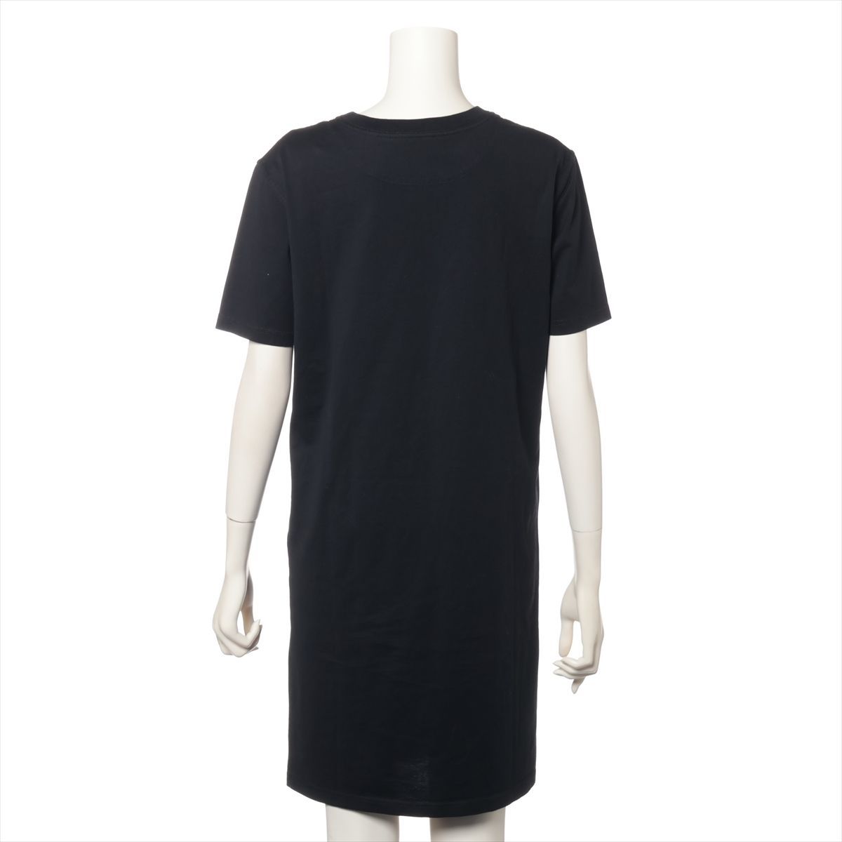 エルメス　黒のシルクワンピース　ソルド　42 美品 エルメス HERMES レディース シェーヌダンクル ワンピース 34 黒