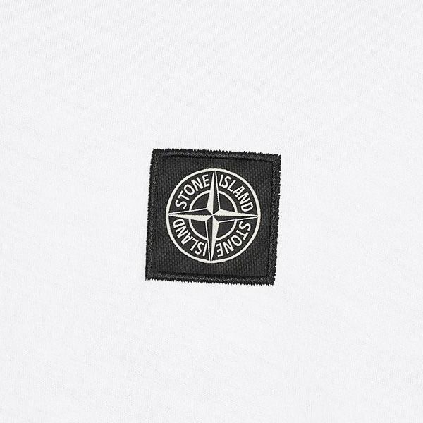 12 STONE ISLAND ストーンアイランド 801524113 A0001 ホワイト Tシャツ カットソー 半袖