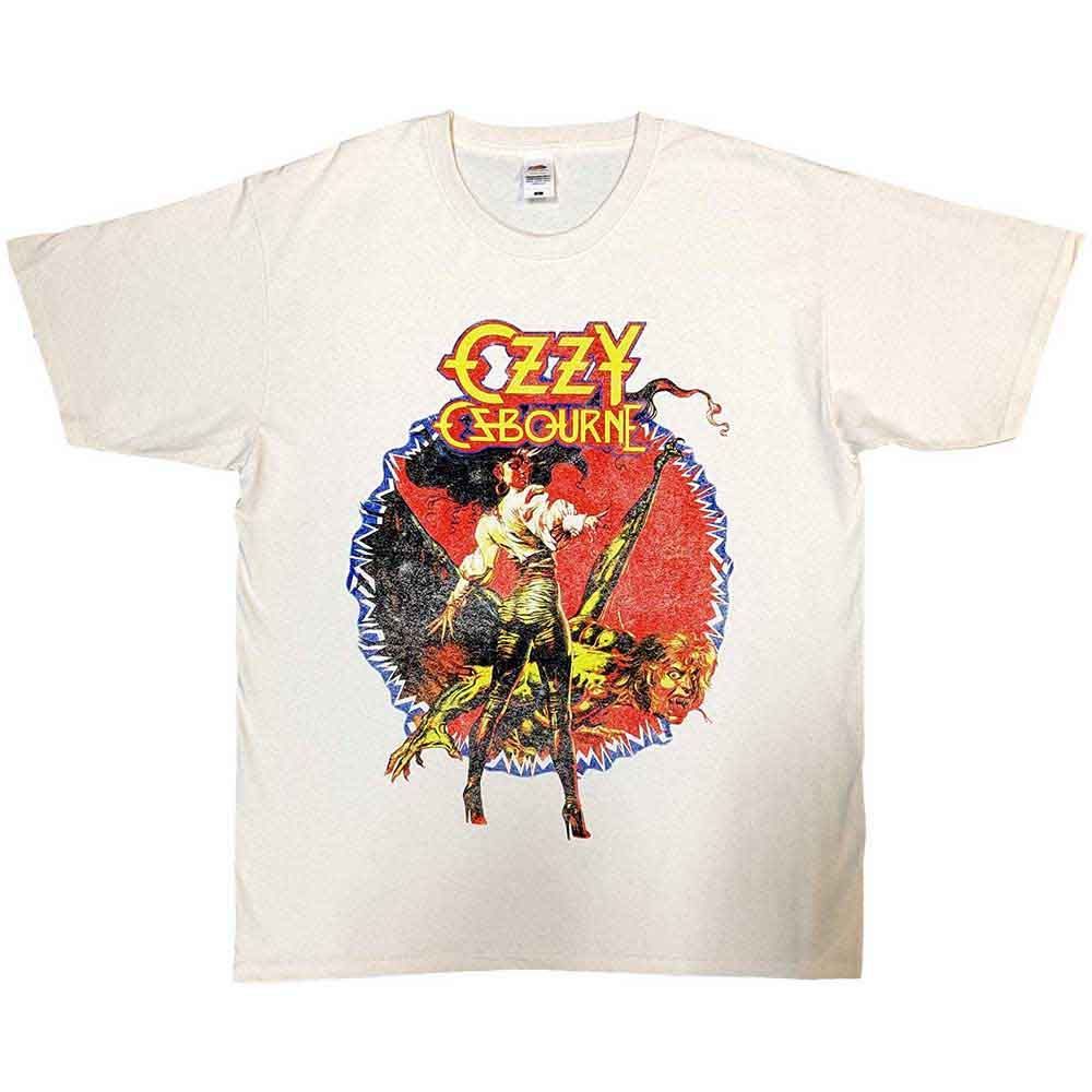 公式】Ozzy Osbourne ビッグシルエットTシャツ Ozzy Osbourne - Guitar Unisex T-Shirt - Black - 5XL