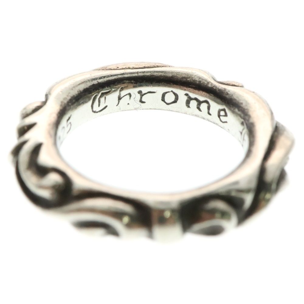 CHROME HEARTS スクロールバンドリング 11号 鑑定済 CHROME HEARTS (クロムハーツ) SCRL BAND スクロールバンド
