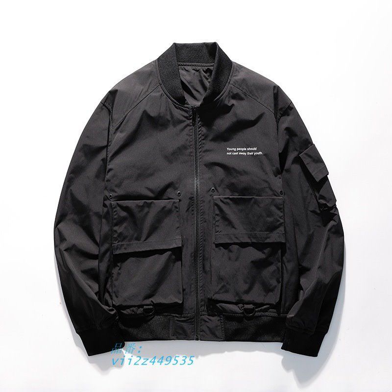 メンズ ジャケット ジャンバー MA-1 ルーズ カジュアル 春秋 ファッション 60代 新作 30代 40代 50代 ワークウェア 2024年  vii2z449535