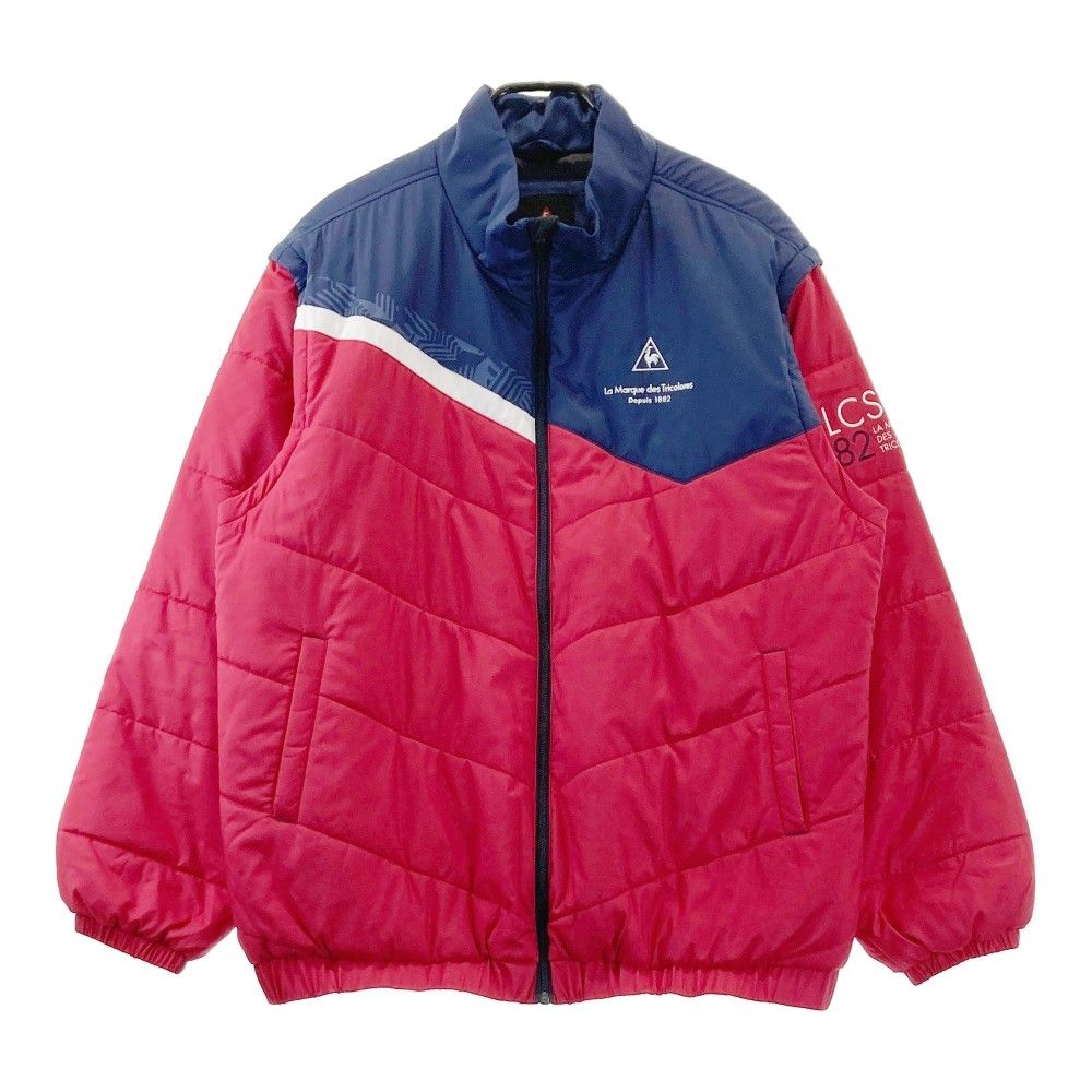 サイズ：3L LE COQ GOLF ルコックゴルフ  2WAY 中綿ジャケット  グレー系 [240101452292] ゴルフウェア レディース ストスト LE COQ GOLF ルコックゴルフ 2WAY 中綿ジャケット グレー系 3L