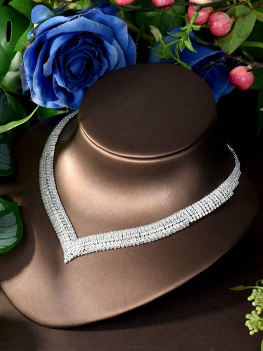 ファッションジュエリーセット キュービックジルコニア