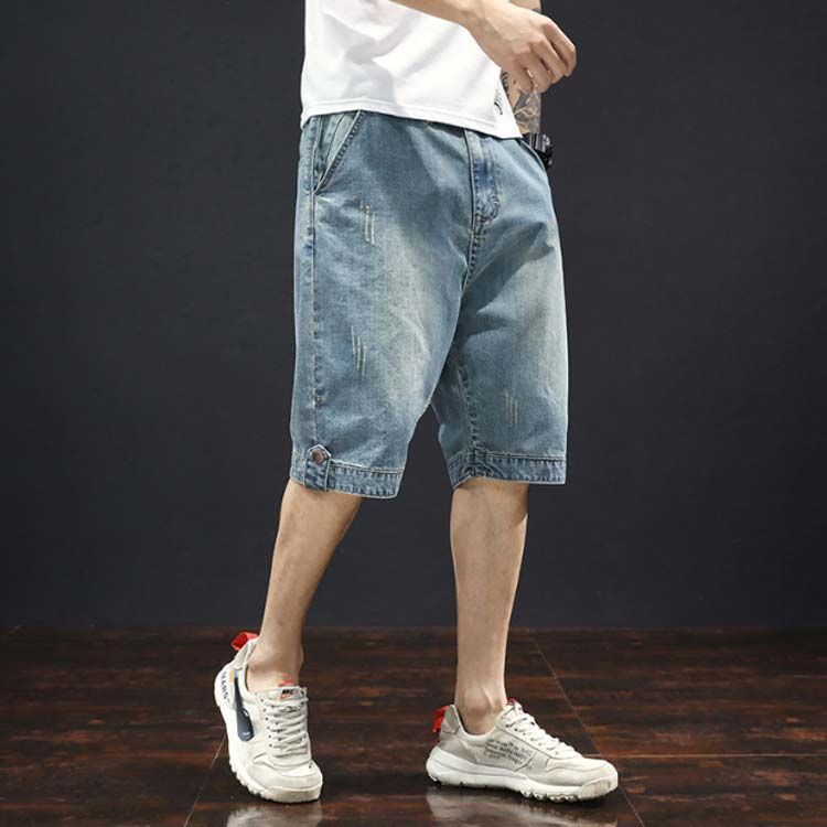 デニムパンツ ハーフパンツ メンズ ショートパンツ 5分丈 ジーンズ