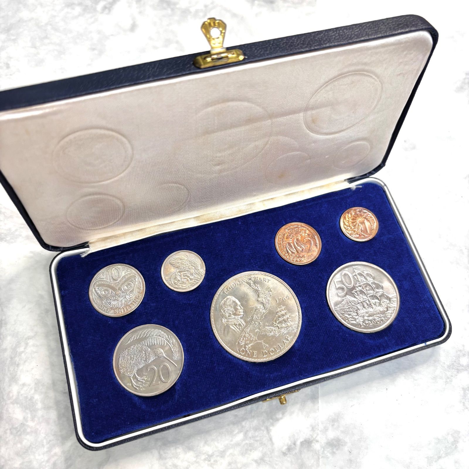 ニュージーランド⭐️1969年公式コインセット】 NEW ZEALAND COOK