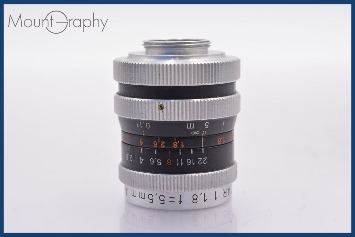 特別 ケルン スイター Kern SWITAR 5.5mm F1.8 同梱可 mj5227