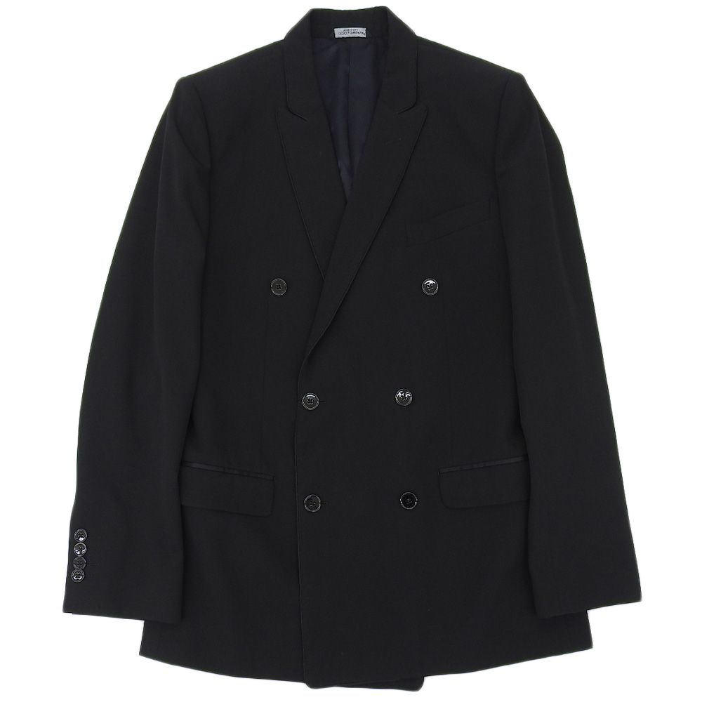 本物品質の ドルチェ&ガッバーナ DOLCE&GABBANA 美品 ウール ダブル シルク ジャケット・アウター