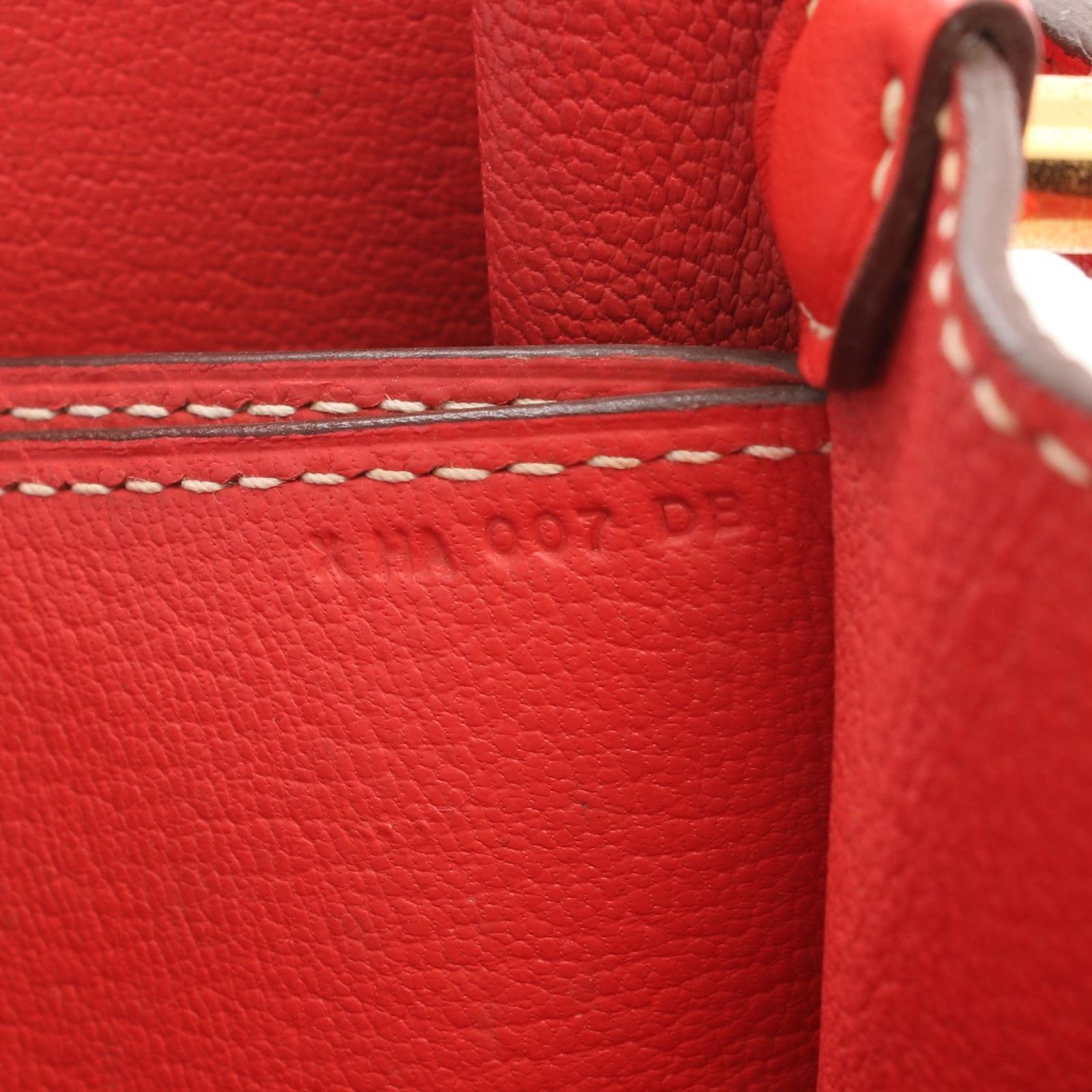 エルメス HERMES ショルダーバッグ ロウリス ルリ23 ルージュ  