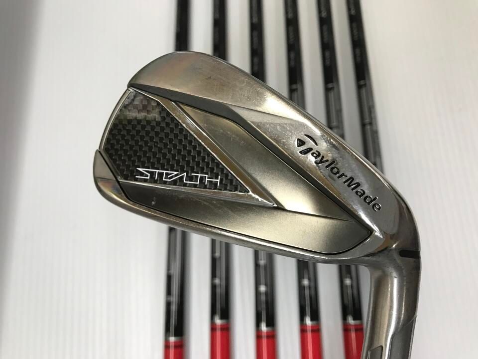 【即納】STEALTH | S | TENSEI RED TM60 | 中古 | アイアンセット | テーラーメイド