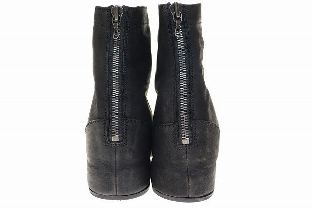 ユリウス JULIUS 21AW IN HEEL BOOT BLACK SIZE 3 747FWM1 インヒール 