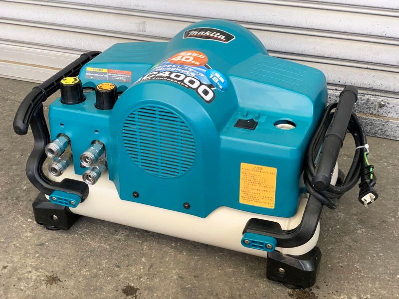 マキタ 常圧/高圧 エアーコンプレッサー AC4000 - メルカリ マキタ 常圧/高圧 エアーコンプレッサー AC4000 - メルカリ