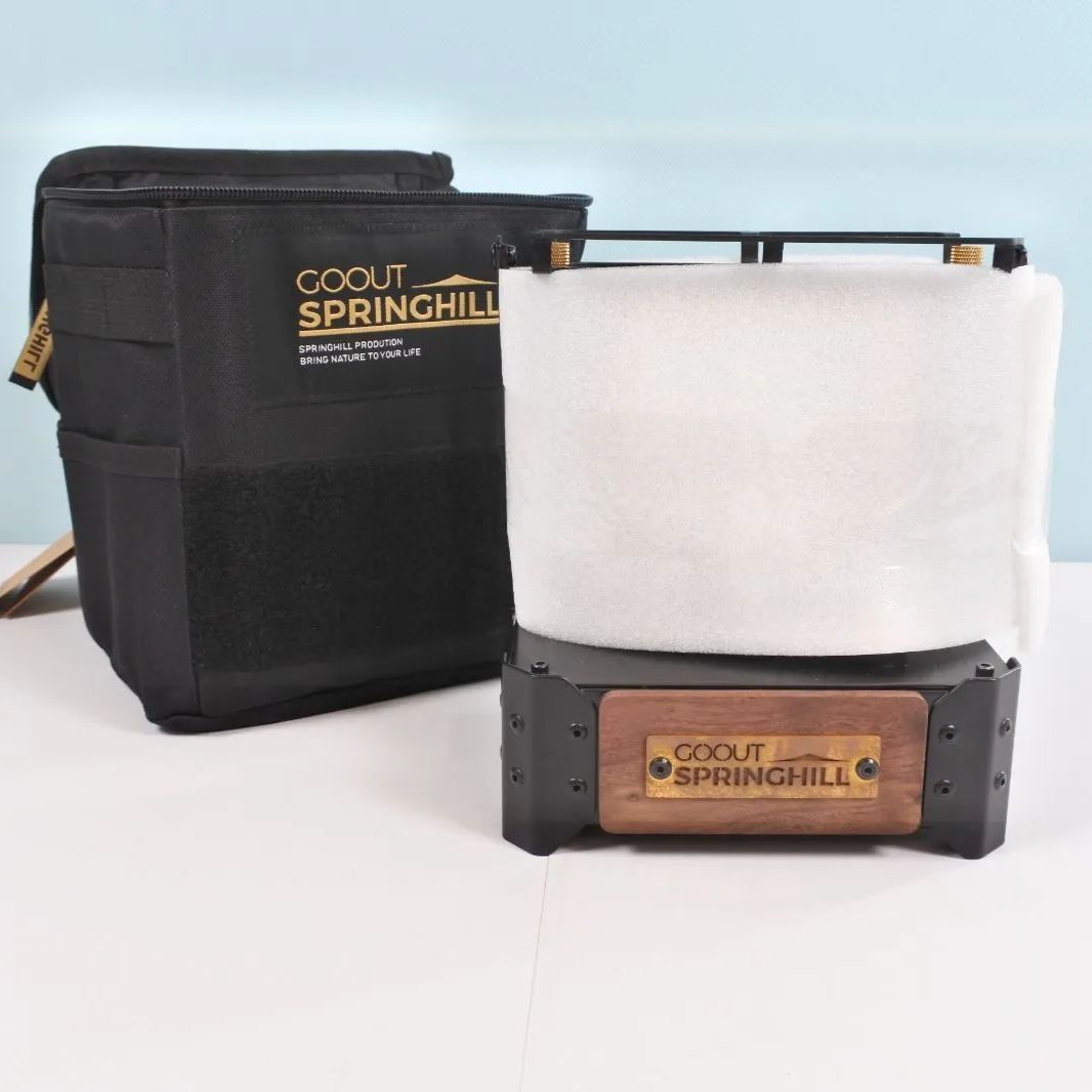 大清水58-01-0527】goout springhill アイロンストーブ ブラック