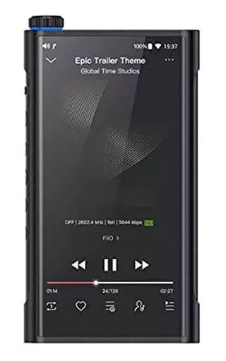 ポータブルオーディオ FiiO M 15 ハイレゾオーディオプレーヤー ブラック FIO B
