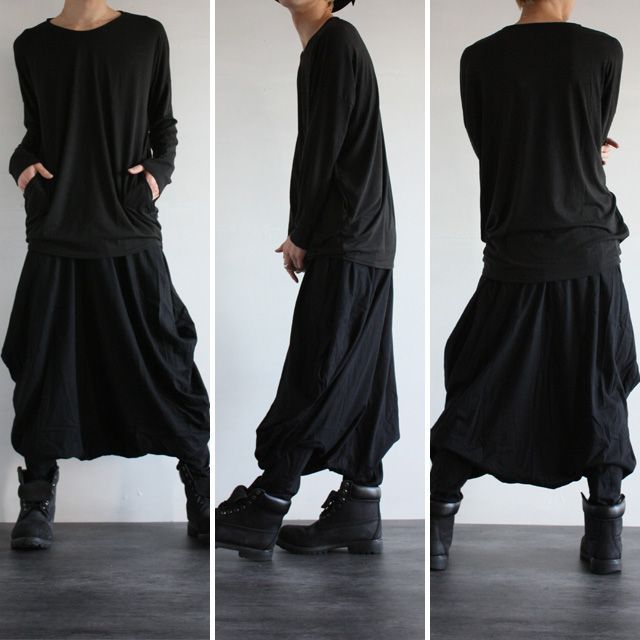 バルーンシルエットサルエルパンツ