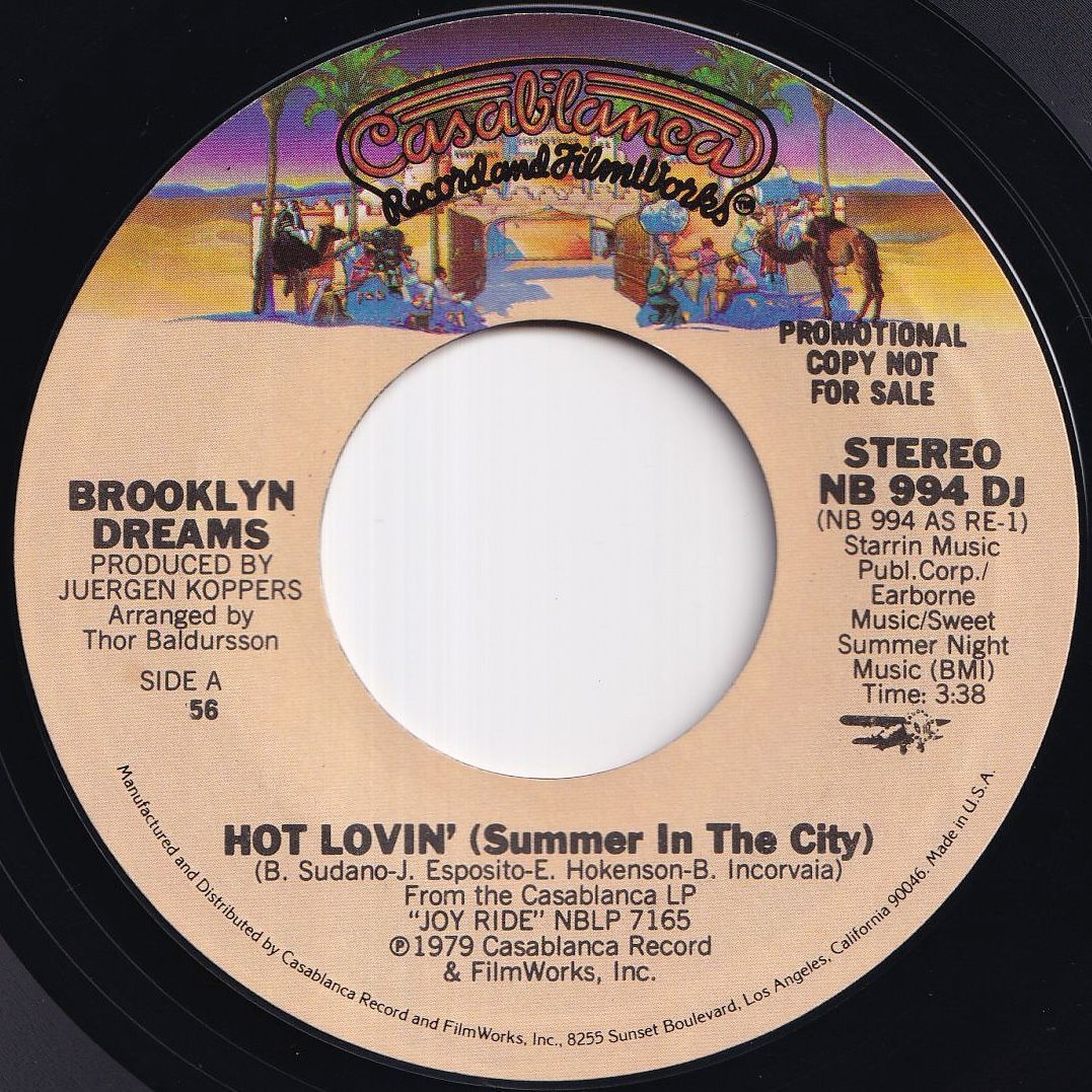 Brooklyn Dreams Hot Lovin' (Summer In The City) (Stereo