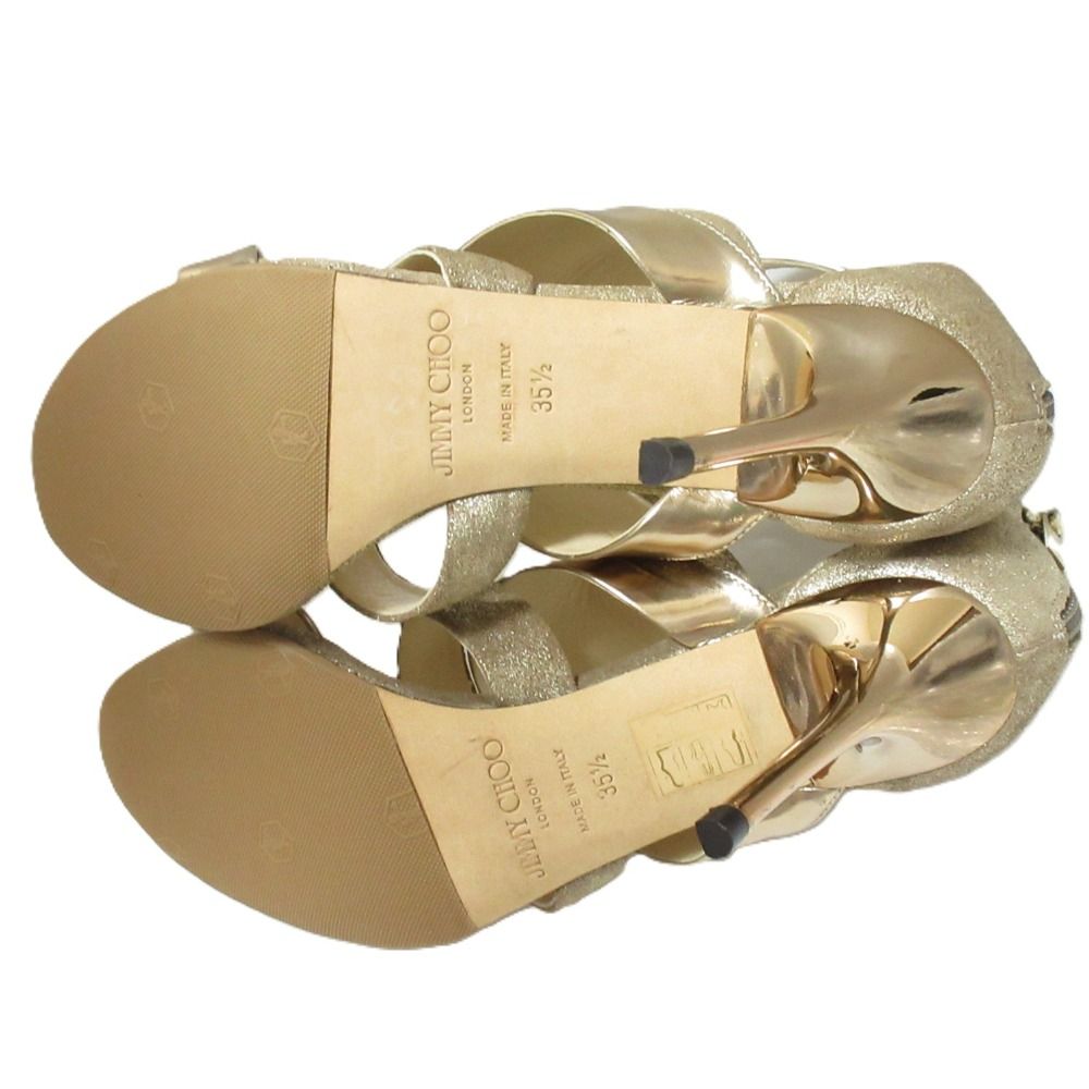 良品 JIMMY CHOO ジミーチュウ レザー ピンヒール