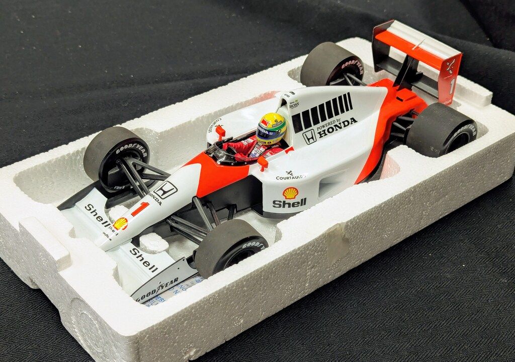 アイルトン・セナ★マクラーレンホンダMP4/5★１★セナコレクション★限定販売品 京商 アイルトン・セナ コレクション マクラーレン MP4シリーズ