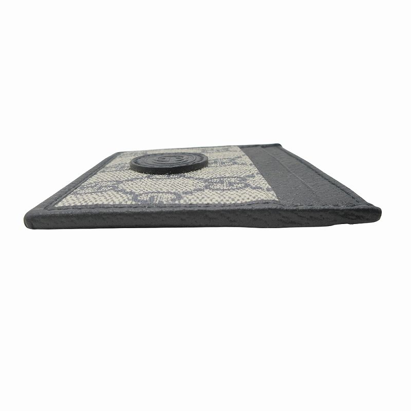 極美品 グッチ GUCCI GGスプリーム PVC レザー カードケース ICケース