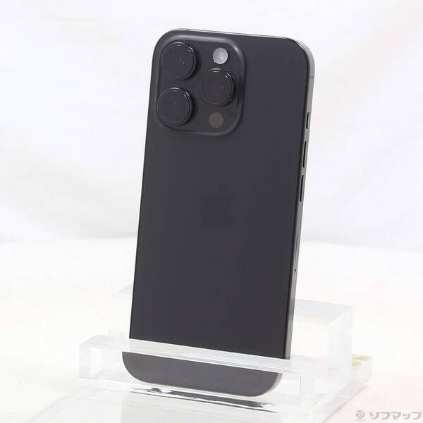 〔 品〕 iPhone16 Pro 256GB ブラックチタニウム MYN03J A SIMフリー 262