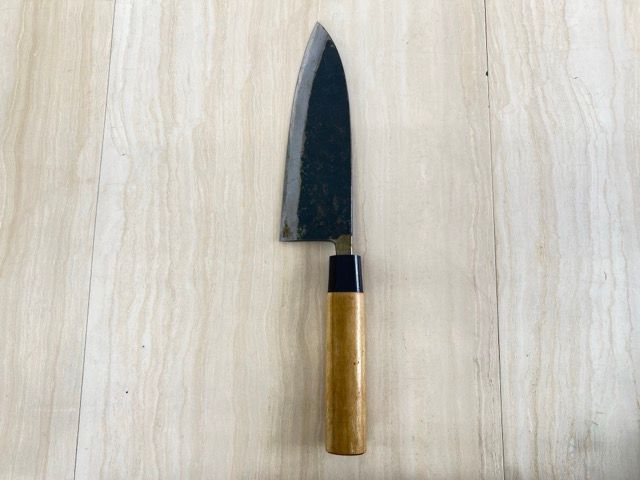 小山手打刃物 包丁 【中古】熊本県伝統工芸品 刃渡約19.5cm 調理器具