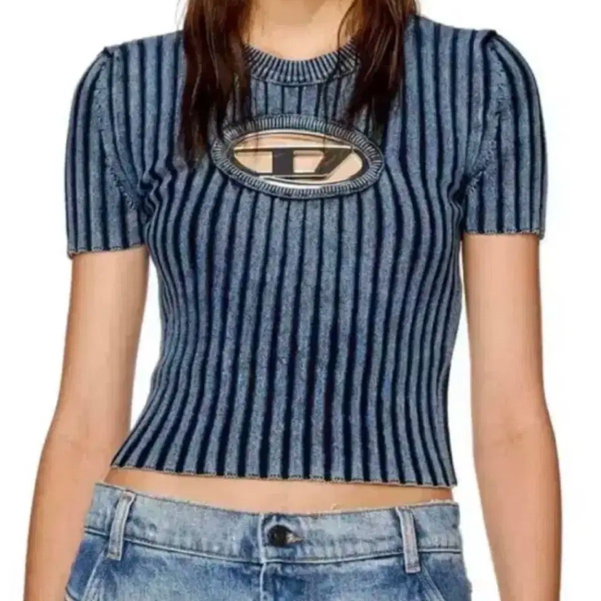 DIESEL 半袖ニット (完売商品) Amazon | [Diesel] [ディーゼル] レディース 半袖ニットトップス