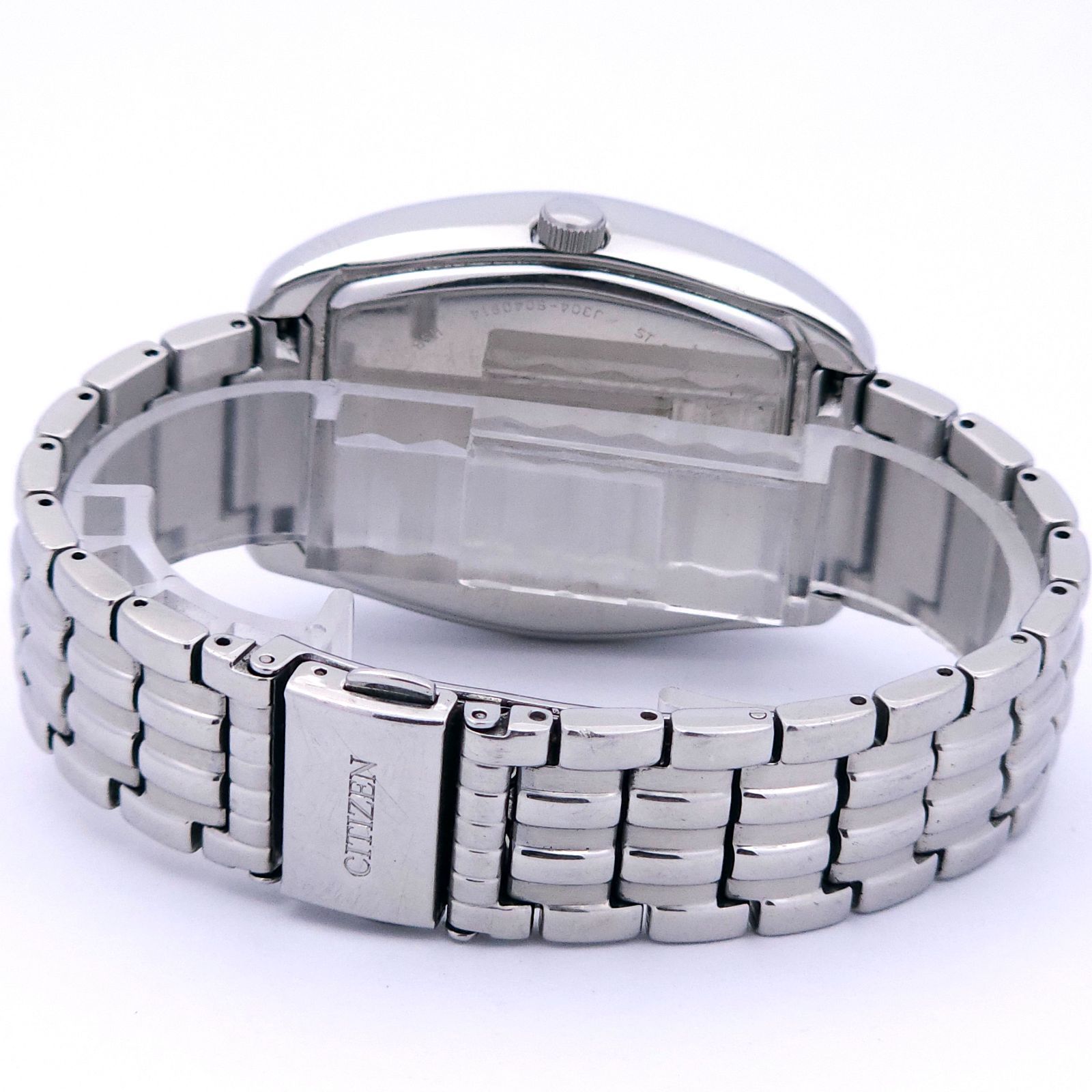 美品【稼働品】CITIZEN　シチズン　J304　ブラック　シルバー　ソーラー Amazon.co.jp: [シチズン]CITIZEN ペアウォッチ Q&Q ソーラー