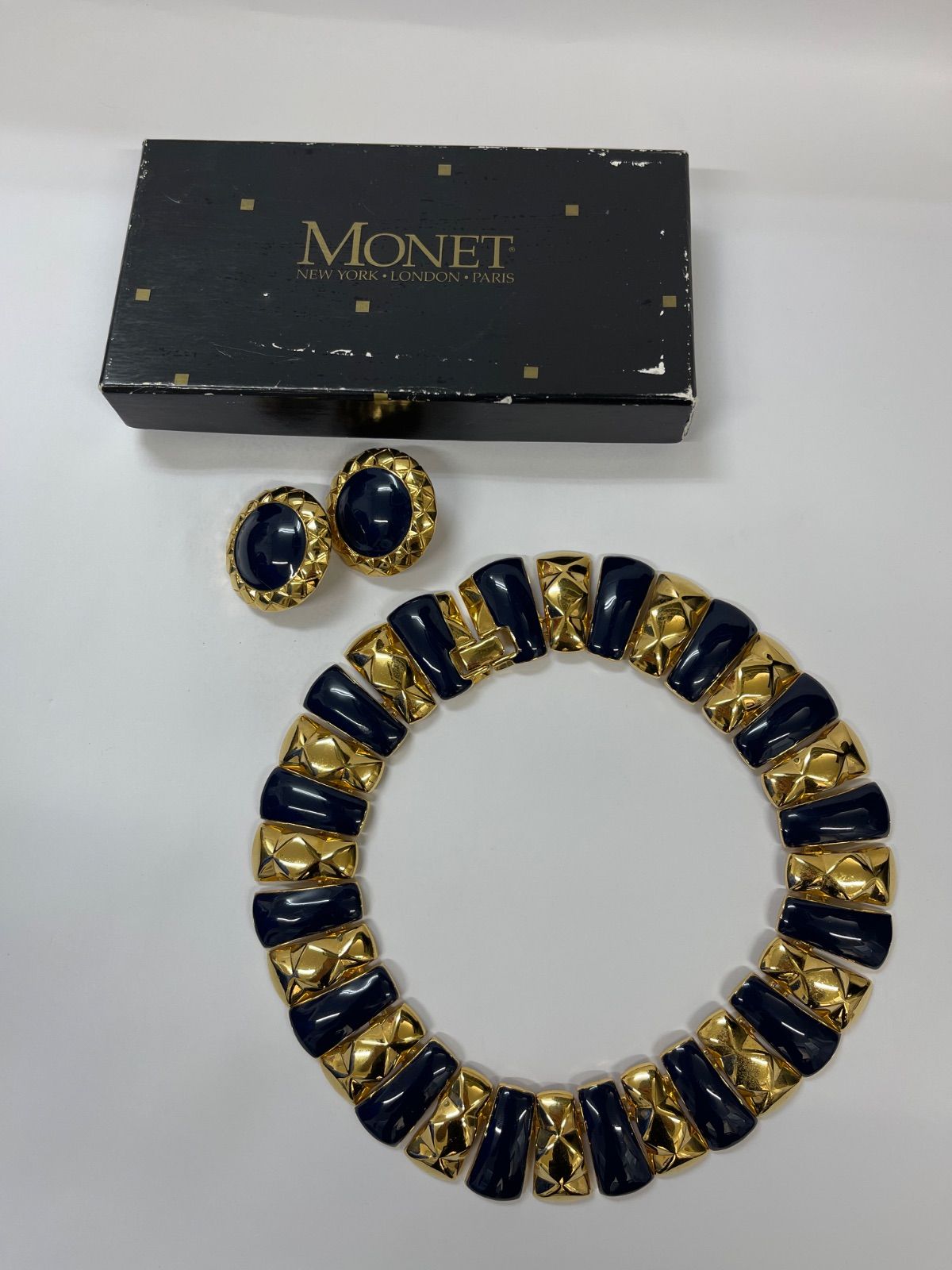 格安，人気セール 1円 MONET モネ ツイスト チェーン ネックレス 他 リネージュ ルース 含 ピエールカルダン