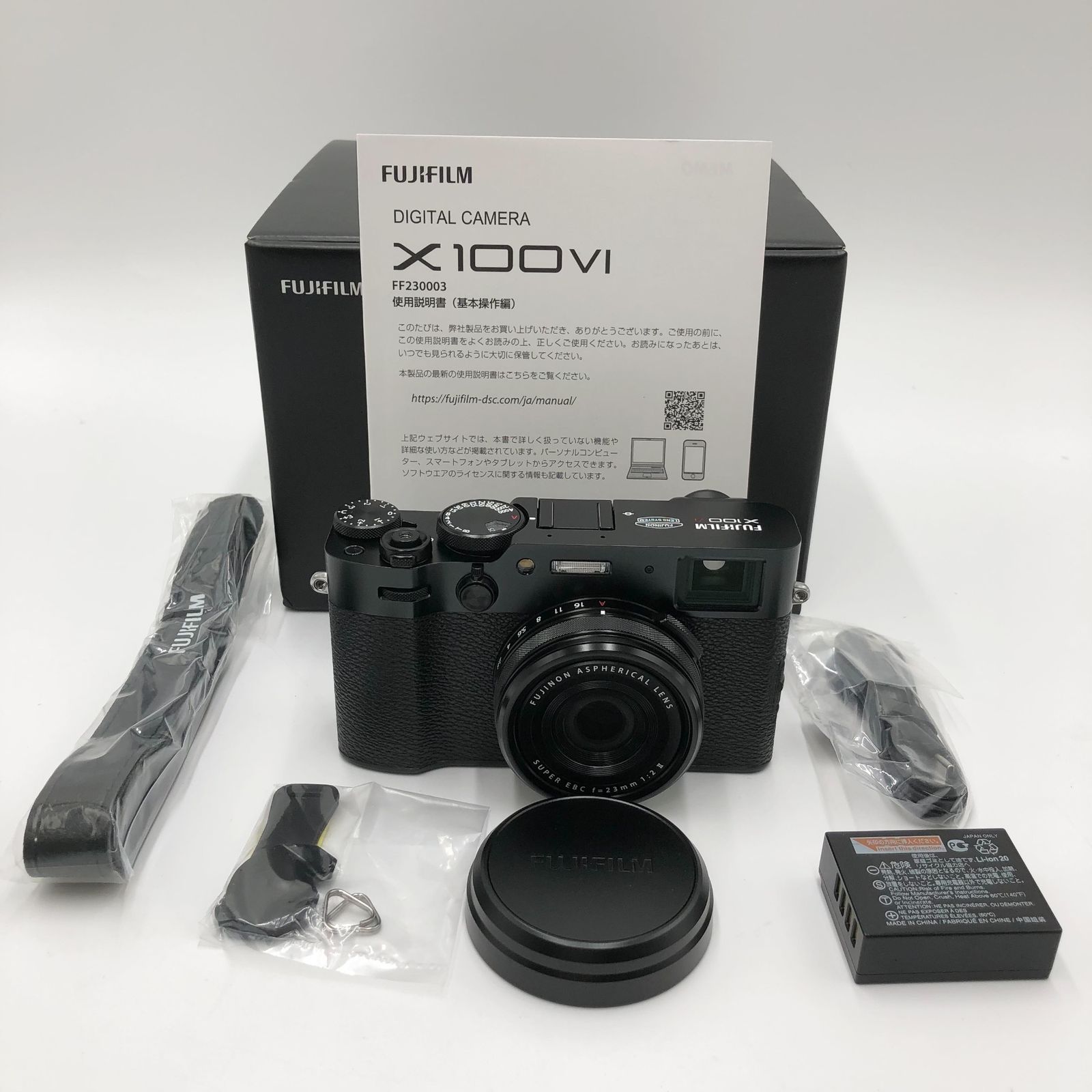 富士フイルム FUJIFILM デジタルカメラ X100Ⅵ ブラック X100Ⅵ-B