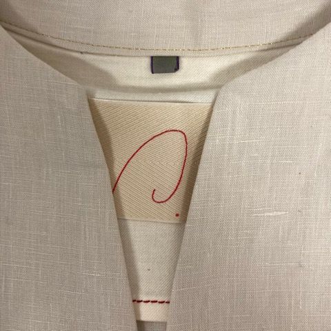 パラスパレス Pallas Palace ジャケット 長袖 無地 リネン混