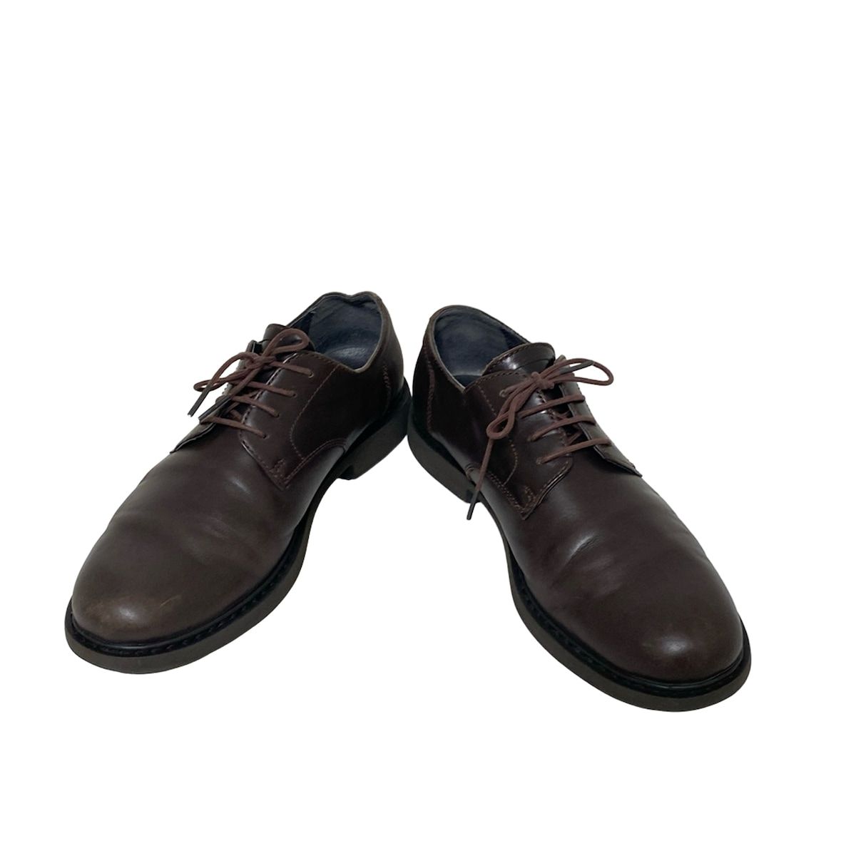 CAMPER カンペール シューズ 41 メンズ ニューマン K100152-009 ダークブラウン ダービー レザー