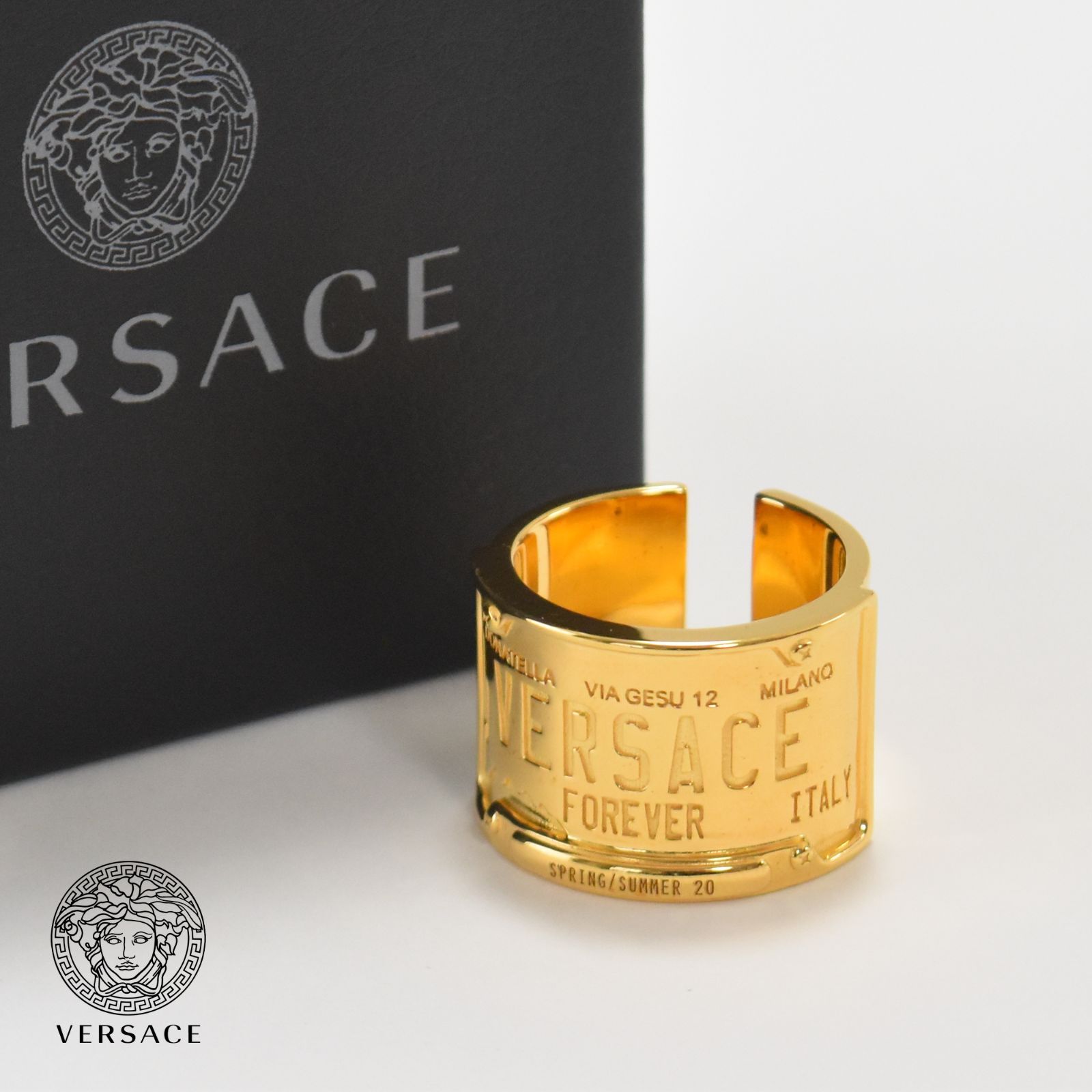 Versace リング メンズ 指輪 19-20号