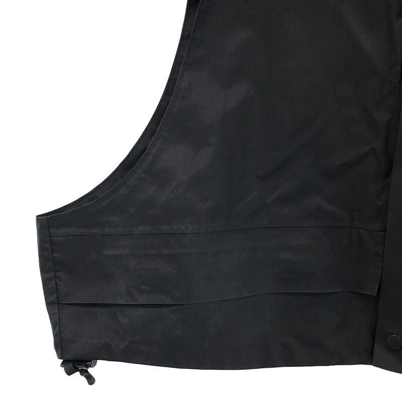 HYKE 23ss MOUNTAIN VEST クロップド　ベスト　ブラック HYKE 23ss MOUNTAIN VEST クロップドベストブラック
