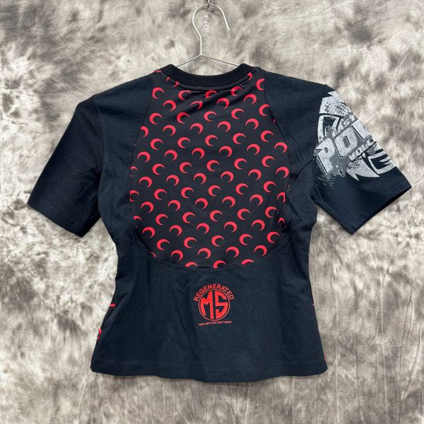 未使用】Marine serre/マリーンセル Regenerated Graphic T