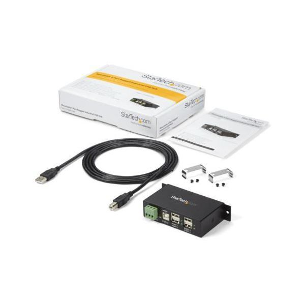 4ポート 産業用USB2.0ハブ