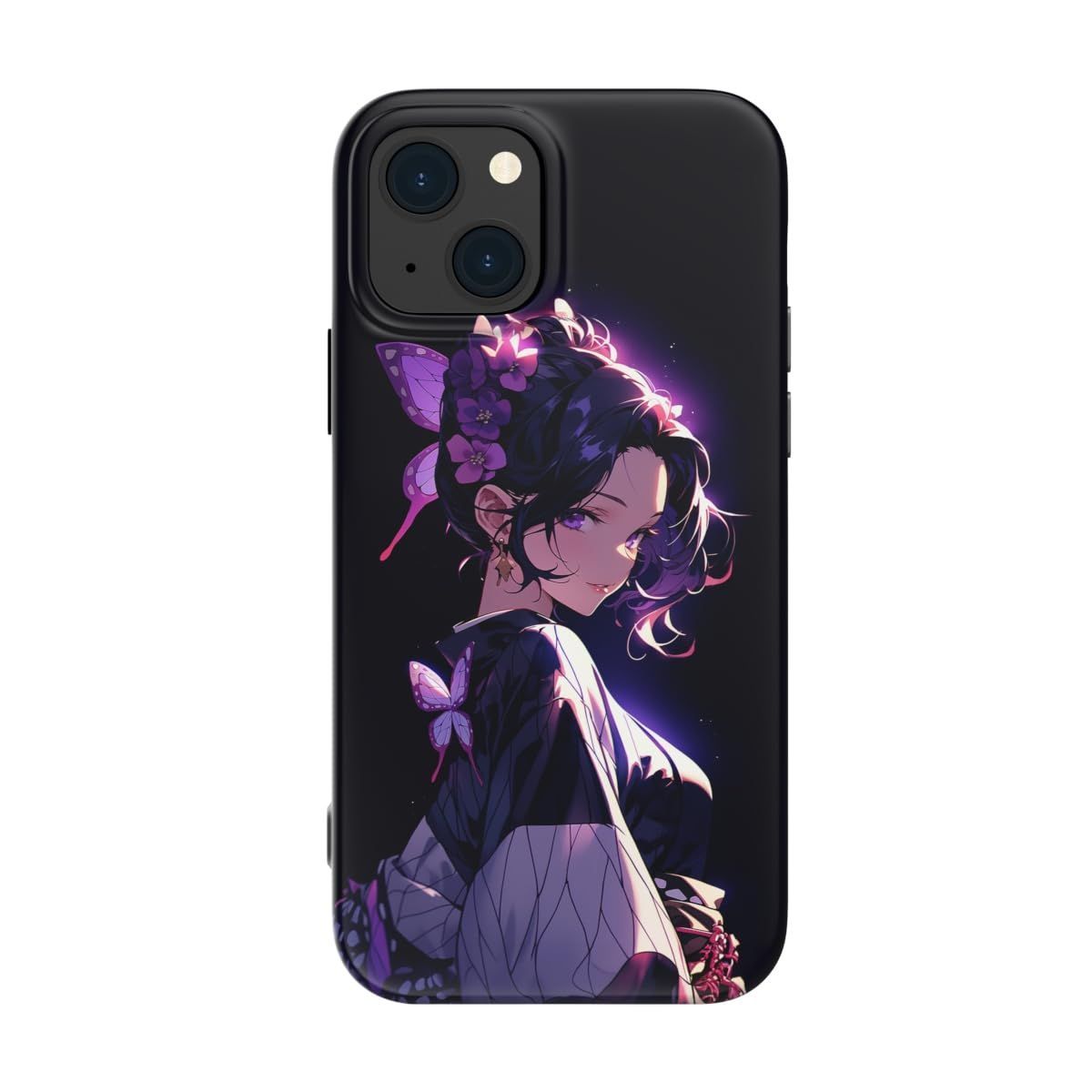 色胡蝶しのぶ 1 サイズiphone 7/8 Dreamy iphone ケース カバー アニメ 漫画 鬼滅の刃 1個【E829】 ライトニングケーブルアクセサリー胡蝶しのぶ ヤマシロヤ公式