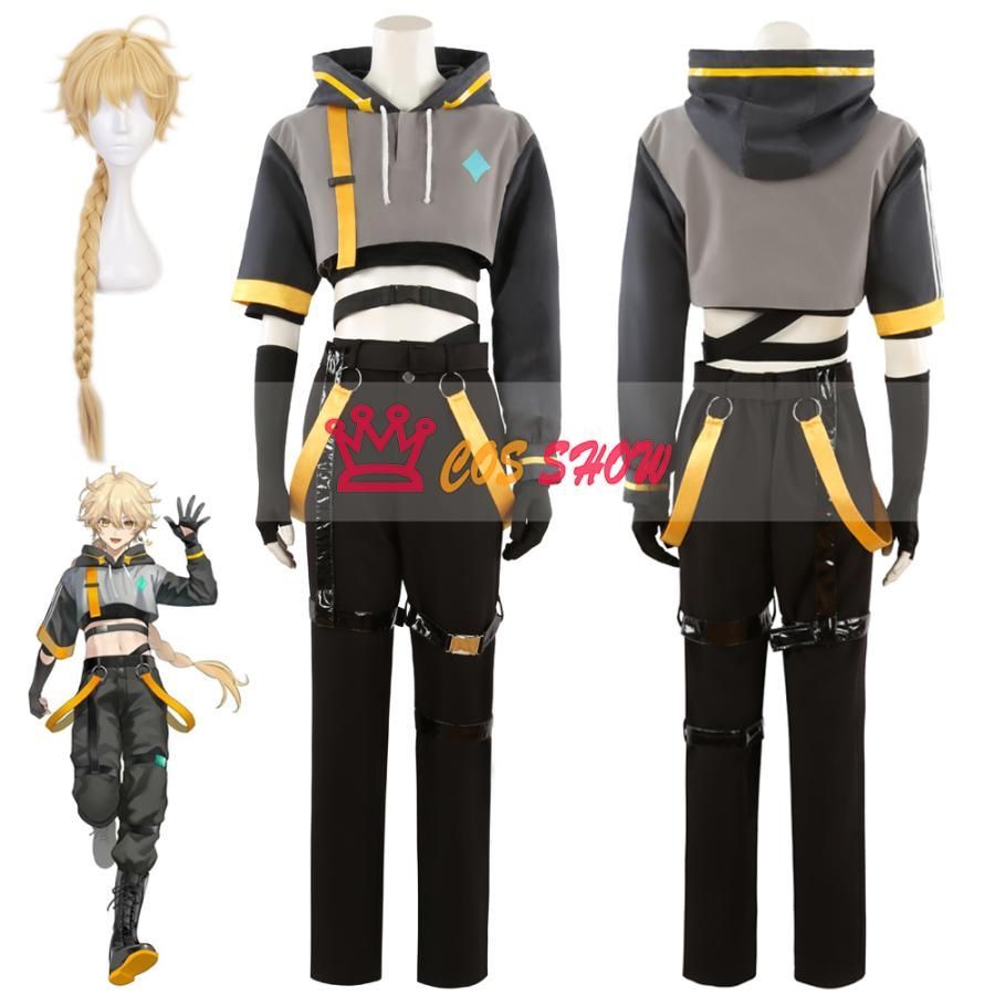 原神 HoYoFair 灼熱の音楽祭 ホヨフェア 空 コスプレ衣装 ウィッグ追加 cosplay 仮装 オーダーメイド製作 仮装 イベント ハロウィ