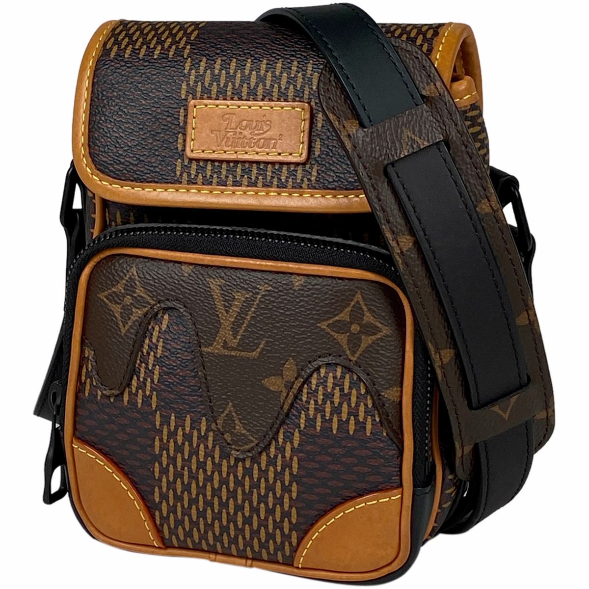 ルイ・ヴィトン Louis Vuitton アマゾン メッセンジャー ダミエジャイアント NIGO ショルダーバッグ ダミエ ブラウン N40357  メンズ 【中古】 - メルカリ