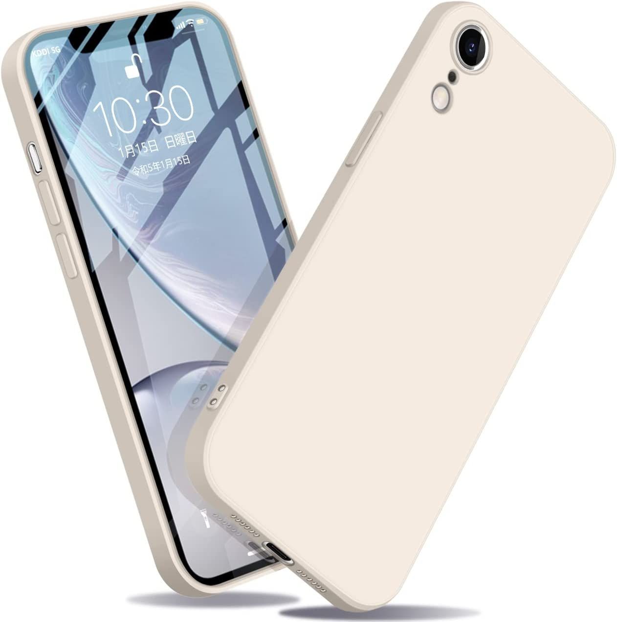 ずれやご 10個セット iPhoneXR ワイヤレス充電対応 ソフト クリア 透明