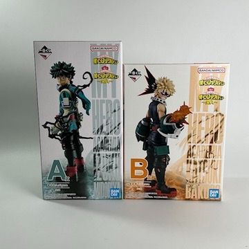 僕のヒーローアカデミア 一番くじ 突入 2種セット A賞 緑谷出久 B賞 爆