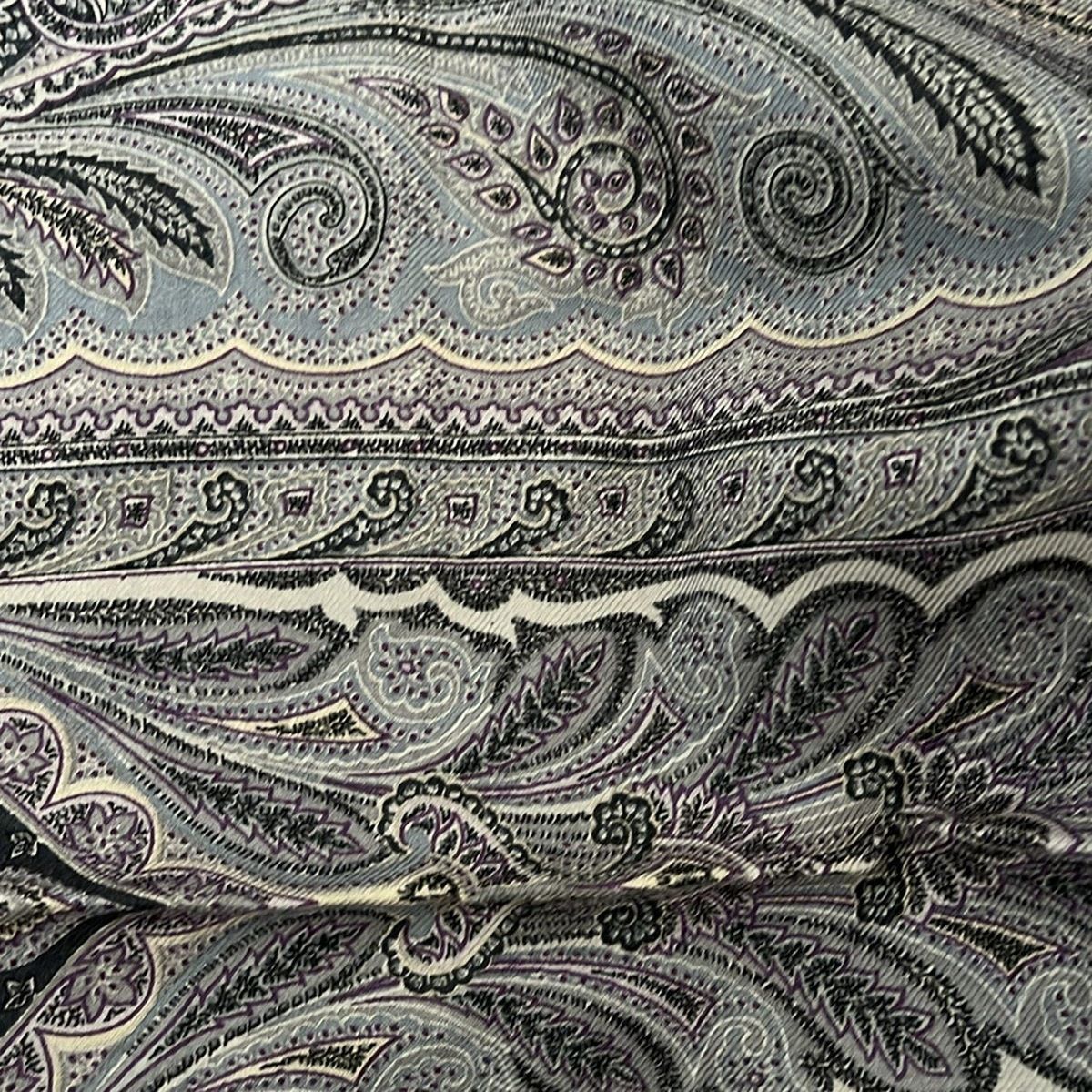未使用 エトロ ETRO ペイズリー柄ストール