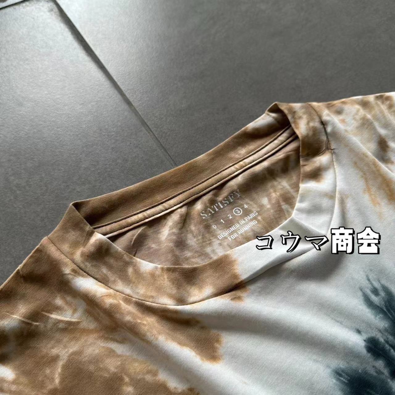 新品 SATISFY Tシャツ サティスファイ ランニング running 3